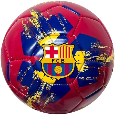 Icon Sports Barcelona Soccer Ball Size 4, Licensed Barcelona Ball #4