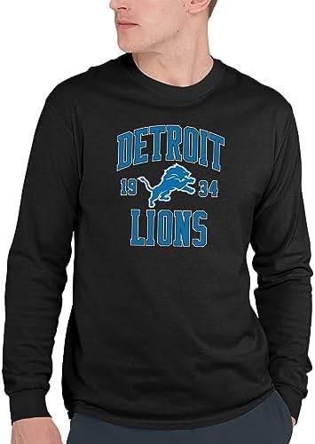 Hybrid Sports NFL - Established - Officially Licensed Adult Long Sleeve Fan Tee for Men and Women