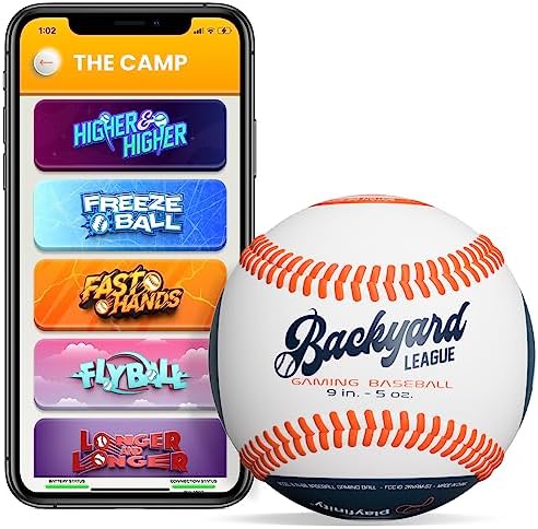 Playfinity Gaming Baseball. Real Baseball with sensors, Free app with Games. Play, Train, Analyze and Connect with Others. Speed, Distance and More.