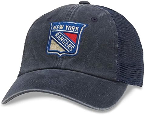 AMERICAN NEEDLE Raglan Bones NHL Mesh Strapback Hat (41152A-Parent)
