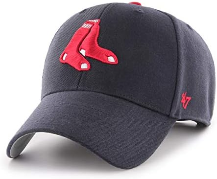 47 MLB Boston Red Sox Juke MVP Adjustable Hat, Navy-Alternate, One Size